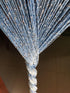 1x2 M Door String Curtain Rare Flat Thread Fringe Panel Room Divider for Wedding Coffee House