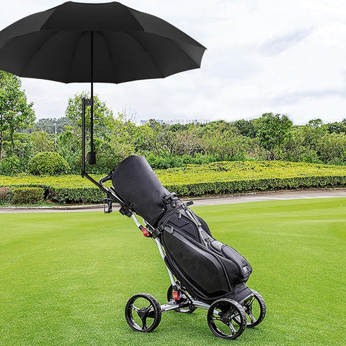 DUOUPA 50+ 360 Patio Umbrellas UPF Adjustable Shade Umbrella,Beach Umbrella with Universal Clamp,Beach Clamp on