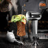 NutriChef Mixology Bartender Cocktail Shaker Set - 15 Piece Essential Martini Making Kit