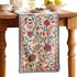 bilin gaier Farmhouse Berry Red Floral Table Runner for Coffee Table,Decorative Linen