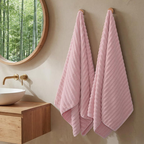 2Pack 3163 inches, 100% REDKISS Large Bath Towels Cotton, Super Soft and Absorbent, Quick-Dry Towels, Perfect