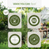 Pack 50 25,000 Garden Vegetable Seeds Pouch - Varieties of Vegetable, Herb & Flower Seeds for Planting - Non GMO