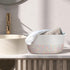 Medium Storage Basket with Handles, 17"L x 12.5"W x 8.5"H, Home Decor Towel Basket, Book & Magazine Storage (1 PCS