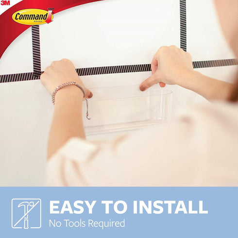 Command Large Caddy, 1 Caddy with 4 Strips - Organize Damage-Free