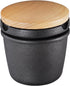 Zassenhaus Cast Iron Spice Grinder Set with Beech Wood Lid, 3 Inches (Black)