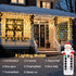 6.6 9.8Ft 200 8 Dimmable echosari Net Lights Battery Powered, x LED Net Bush Lights with Mode Timer Remote, Mesh