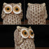 Set 3 of Owl Statues Home Dcor, Cute Owl Figurines for Shelf, Living Room Bedroom Office Desktop, Bookshelf, Animal