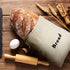 Woanger Linen Bread Bags - Reusable Drawstring 12 x 15 Inch Unbleached Pouch for Bakery and Food Storage