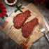2Pcs 5.51X2.55X0.59Inch Yardwe Fake Steak Props Realistic Artificial Steak Models for Kitchen Display Photography Food