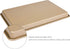 Nonstick Large Baking Cookie Sheet | Heavy Duty Carbon Steel Baking Pan for Oven | 17.7 Inch x 12.8 Inch, Champagne Gold