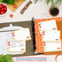 Meadowsweet Kitchens Recipe Card Set - 25 Double Sided 4 x 6 Inch Cards, Singing Birds