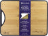 Totally Bamboo Poly-Boo Double Sided Bamboo and Poly Cutting Board, 15" x 11", BPA Free