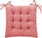 HLOVME Corduroy Chair Cushion with Ties, Ultra Soft Warm Floor Cushion for Kids Reading Nook, Cosmos