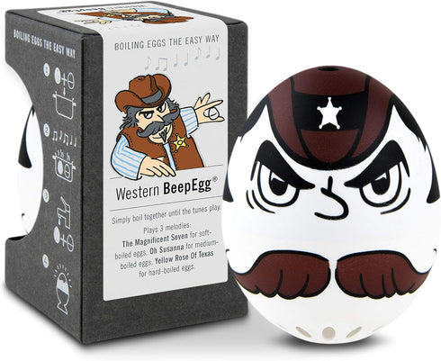 Western Beepegg Egg Timer for Boiling Eggs – Musical Egg Cooker for Soft, Medium, Hard Boiled Eggs