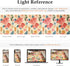PureCozy 5x7 Washable Floral Area Rug Beige Living Room Carpet Scalloped Flower Non Slip Soft Bedroom Rug Farmhouse Low
