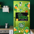 Whaline 12Pcs St. Patrick's Day Refrigerator Magnets, Green Lucky Clover Rainbow Gnome Stickers for Holiday Decoration