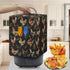 Insulated Air Fryer Kitchen Appliance Cover with Handle and Storage Pocket for Spoon, Cooking Utensils, Easy Cleaning
