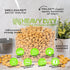 Smelly Proof HEAVY DUTY Reusable Ziplock Bags for Food Storage, USA Made, 2-Gallon, CLEAR, 5-mils, 12" x 16" - 5pk