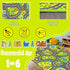 5x7 Car Rug Play Mat Feet, Car Road Rug for Kids City Road Map Carpet Educational Learning Play Carpet Kids Play Rugs