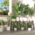 Vecxoty 16.7" Wood Plant Stands Indoor, Tall Plant Stand Outdoor Mid-Century Plant Stool, Single Plant Table Modern