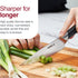 Zyliss Comfort Pro Utility Knife - Full Tang Meat & Vegetable Knife, Ice Hardened Stainless Steel Cutter,