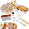 GOKALL Banneton Bread Proofing Baskets Set 9 Inch Round &10 Oval sour dough