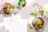 75 Count Recipe Cards, 4x6 Inch Double Sided Thick Card Stock, Modern Minimal Design, Fit with Recipe Binder