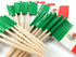 JBCD Mexico Toothpick Flag - Mexican Mini Small Cupcake Topper Flags, 200pcs