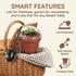 20 Pack 6.7 oz DOITOOL Flower Pot Dessert Cups with Lids and Spoons, Mini Plastic Chocolate Pudding Cups, Cute Mini