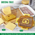 Tellshun Sliced Cheese Container with Airtight Lid for Mini Fridge BPA-Free Kitchen Plastic Storage Deli Cheese Slices