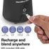 Hamilton Beach Mini Cordless Portable Blender for Shakes and Smoothies, USB Rechargeable, 16 oz Jar with Travel Lid