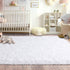 Fluffy White Rugs for Bedroom Living Room, 4x6 Feet Non-Slip Shaggy Area Carpet for Kids Room Decor