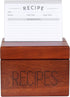 Modern Recipe Cards (Set of 60): 4x6” Double-Sided Premium Thick Card Stock with Bonus Measuring Chart