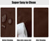 45"-56" LUSHVIDA Round Waterproof Table Cover Elastic Vinyl Fitted Tablecloth Elastic Edged Plastic Table Cloth (Deep