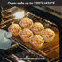 EUSOAR Disposable Ramekins Aluminum Foil, Gold 25 Packs 5oz Baking Cups with Lids for Mini Muffins