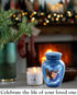 American Glory Keepsake Urn - Mini Urn for Ashes with American Flag and Eagle Design, Includes Premium Case & Velvet Bag