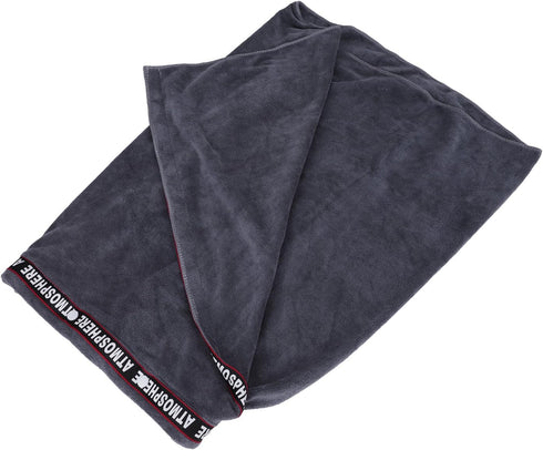 Greenery-GRE Men's Bath Wrap Towel Spa Robe, Soft Microfiber Shower Cover Up, Adjustable Closure