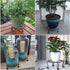 11.8x6 Inches Yimobra Tall Plant Stand Outdoor, Metal Planter Stands for Indoor Plants, Heavy Duty Pots Holder, Garden
