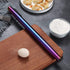 Berglander Rainbow Rolling Pin, 16.7 Inches Stainless Steel Colorful Matte Finish for Baking Pizza Dough, Gift Ideas