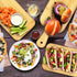12 Packs Set Bread(Bamboo,16 5 Inch) Patelai Wooden Cutting Board with Handles Large Kitchen Serving Plain Chopping