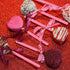 30 Pieces Acrylic Reusable Cakesicle Sticks - Ice Cream Cakesicle Mold for Home Cake Candy Gifts, Pink, 4.6 Inches