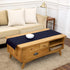 Solino Home Linen Navy Blue Table Runner 60 Inches - 100% Pure