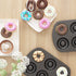 Tiawudi Non-Stick 6-Cavity Donut Baking Pans, Set of 2 for Full-Sized 3 1/4" Donuts