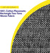Sweet Home Collection 100% Cotton Placemats, Set of 6, Two Tone Woven Fabric, 13" x 19", Soft Durable Table Mat, Black