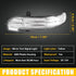 Front Left Side Door Rearview Wing Mirror with LED Turn Signal Light No.A2038201521 for Mercedes-Benz C230 2005-2007