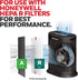Honeywell HRF-A100 Air Purifier Pre Kit Filter, 4-Pack - Targets Dust, VOC, Pet, Kitchen, and Wildfire/Smoke Odors