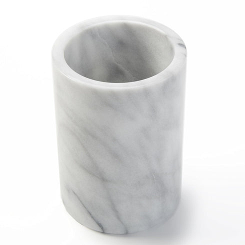 American Metalcraft MWC57 Tabletop Marble Wine Cooler, White, 5-Inch Diameter, MWC57WHITE