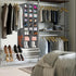 Closet, Closet Closet 4 Pockets,25 Hanging Shoe Organizer for Hanging Shoe Storage Rack Holder Shelves,Collapsible Shoe