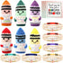 6 Set Teacher Appreciation Gifts Crayon Crochet Dolls with Thank You Teacher