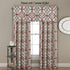H.VERSAILTEX Blackout Curtain Valances - Thermal Insulated Window Valances for Kitchen/Bathroom, 52x18 inch, Geo